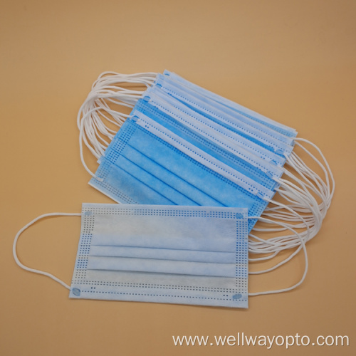 3 Ply Disposable Face Masks with Ear Loops